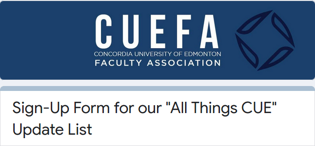 CUEFA 'all things CUE' information list